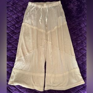 POL Cream Wide-Leg lounge Pants